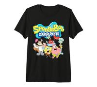Spongebob Logo Friends T-Shirt Haut de Gamme