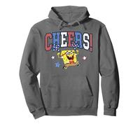 Spongebob Squarepants 4th of July Cheers! Red White & Blue Sweat à Capuche