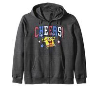 Spongebob Squarepants 4th of July Cheers! Red White & Blue Sweat à Capuche