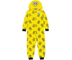 SPONGEBOB SQUAREPANTS Aindie Enfants Pyjama de caractère Jaune