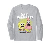Spongebob Squarepants and Patrick Say What Manche Longue