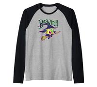 Spongebob Squarepants Bad Witch Halloween Manche Raglan