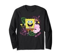 Spongebob Squarepants Be Kind Floral Manche Longue