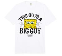 Spongebob Squarepants Big Guy Text Lean Comfort Colors Adult Heavyweight T-Shirt
