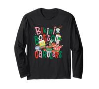 Spongebob Squarepants Bikini Bottom Carolers Christmas Day Manche Longue