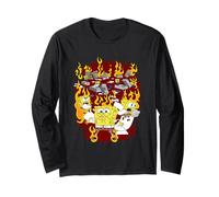 Spongebob Squarepants Brain on Fire Manche Longue
