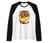 Spongebob Squarepants Brain on Fire Manche Raglan