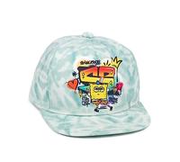 SpongeBob Squarepants Casquette Enfant | Garçons Filles Graffiti Hip Hop Caractères Bleu Tie Dye Snapback Chapeau D'été | Films TV Show Cadeaux Marchandise