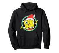 Spongebob Squarepants Christmas Cool Wink and Pose Portrait Sweat à Capuche