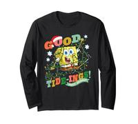 Spongebob Squarepants Christmas Lights Tangle Manche Longue