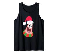 Spongebob Squarepants Christmas Santa Hat Patrick Débardeur
