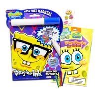 Spongebob SquarePants coloriage livre de livres - Spongebob Imagine Ink Book with Magic Pen Play Pack avec des crayons d'activite de taille amusa