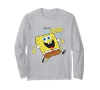 Spongebob Squarepants Dare to Be Square Happy Manche Longue