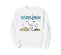 Spongebob Squarepants DoodleBob Front and Back Cartoon Sweatshirt