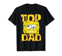 Spongebob Squarepants Father's Day Top Dad Sponge Face T-Shirt