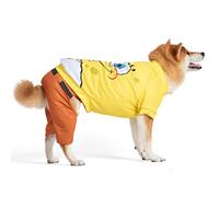 Spongebob Squarepants for Pets T-Shirt et Short d'halloween pour Chiens - Costumes d'halloween Amusants et Mignons pour Chiens - Produit sous Licence Officielle Bob l'éponge Squarepants, Tenue pour