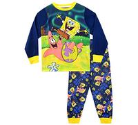 SPONGEBOB SQUAREPANTS Garçon Ensemble De Pyjamas Bleu 5-6 Ans