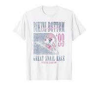 SpongeBob SquarePants Great Snail Race '99 Vintage Cartoon T-Shirt