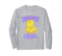 Spongebob Squarepants Groovy Style Jellyfish Jam Manche Longue