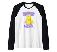 Spongebob Squarepants Groovy Style Jellyfish Jam Manche Raglan