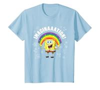 Spongebob Squarepants Imagination! T-Shirt, Enfant, Bleu Céleste, 3 Ans