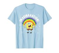 Spongebob Squarepants Imagination! T-Shirt, Homme, Bleu Céleste, S