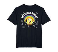 Spongebob Squarepants Imagination! T-Shirt, Homme Grandes Tailles, Noir, 4X Tall
