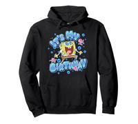 Spongebob Squarepants It's My Birthday Bold Bubble Letters Sweat à Capuche
