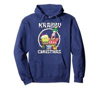 Spongebob Squarepants Krabby Christmas Best Friends Portrait Sweat à Capuche