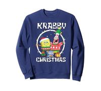 Spongebob Squarepants Krabby Christmas Best Friends Portrait Sweatshirt