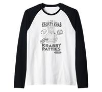 Spongebob Squarepants Krusty Krab Krabby Patties Manche Raglan