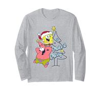 Spongebob Squarepants Make It Merry Christmas Manche Longue