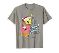 Spongebob Squarepants Make It Merry Christmas T-Shirt
