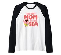 Spongebob Squarepants Mother's Day Best Mom in The Sea Manche Raglan
