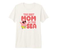 Spongebob Squarepants Mother's Day Best Mom in The Sea T-Shirt Haut de Gamme