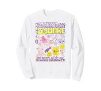 Spongebob Squarepants Not Afraid to Be Square #1 Fry Cook Sweatshirt