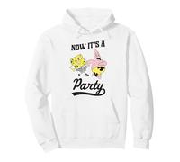 Spongebob Squarepants Now It's A Party Spongebob and Patrick Sweat à Capuche