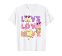 Spongebob Squarepants Patrick & Gary Love Valentine's Day T-Shirt