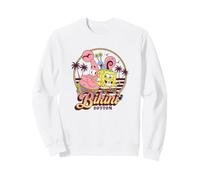 Spongebob Squarepants Patrick Gary Retro Sunset Sweatshirt