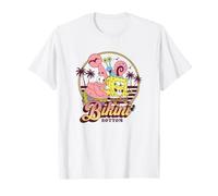 Spongebob Squarepants Patrick Gary Retro Sunset T-Shirt