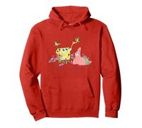 Spongebob Squarepants Patrick No Rain No Flowers Sweat à Capuche