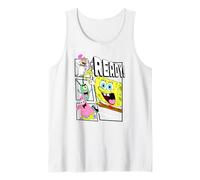 Spongebob Squarepants Patrick Sandy and Plankton Ready Team Débardeur