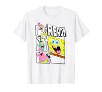 Spongebob Squarepants Patrick Sandy and Plankton Ready Team T-Shirt