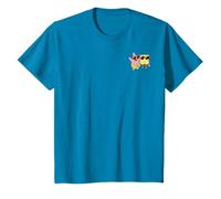 Spongebob Squarepants Patrick Star Heart Glasses Left Chest T-Shirt