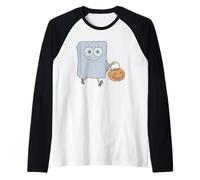 Spongebob Squarepants Pumpkin Halloween Manche Raglan