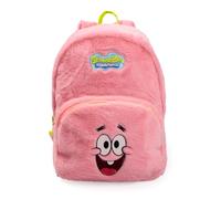 SPONGEBOB SQUAREPANTS Sac à dos en polaire rose Patrick l'Étoile de Mer | Sac à dos enfant pour la rentrée scolaire avec logo brodé | Produits dérivés Bob l'Éponge