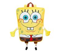 SPONGEBOB SQUAREPANTS Sac à dos garçon Bob l’Éponge, sac a dos enfant avec bras et jambes 3D, sacs ecole garcon pour école, taille unique