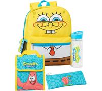 SpongeBob SquarePants - Sac à dos, Logo Set NS7550 (Taille unique) (Jaune/Bleu)