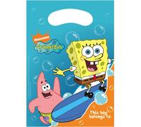 SpongeBob SquarePants - Sacs de fête pack de 6 SG29374 (taille unique) (Coloré)