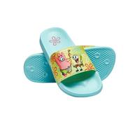 SPONGEBOB SQUAREPANTS Sandales Garçon Sandale Piscine Enfant | Chaussures Enfant Garcon | Bleu 28